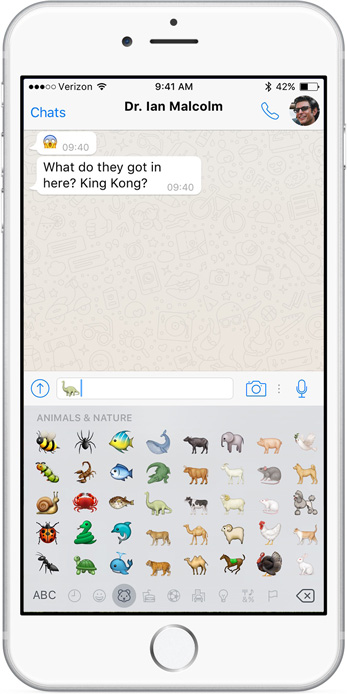 #DinosaurEmoji at What's App